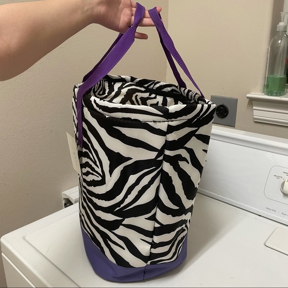 ZEBRA INSULATED FOOD COOLER BAG - Picture 7 of 16